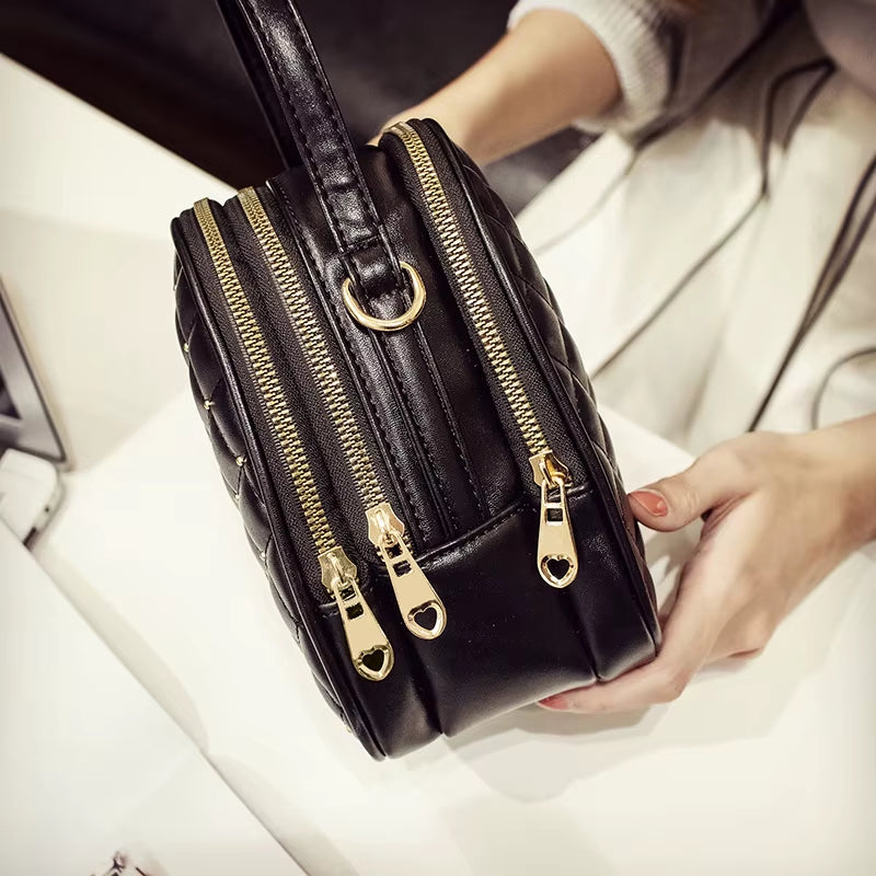 Luxury Handbags Women Bags Designer Small Shoulder Bag Fashion Plaid PU Leather Crossbody Bags for Women Messenger Bags