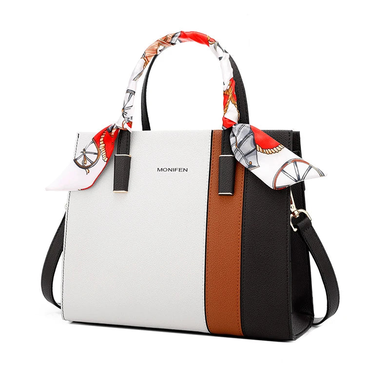 New Genuine Leather Women Bags Fashion Luxury Handbags Women Bags Designer Cowhide Leather Shoulder Bag Women Brand Luxury Bags