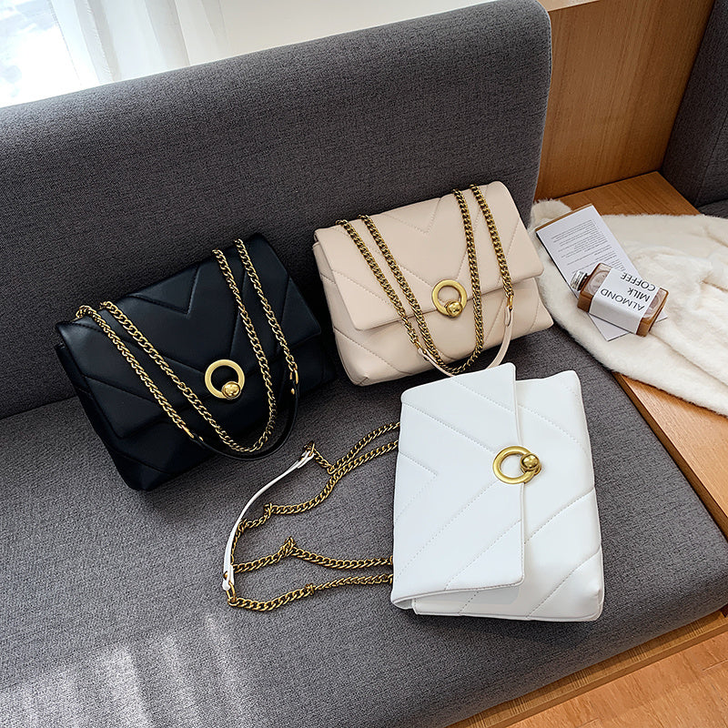 New Retro Fashion Ladies Chain One Shoulder Messenger Bag