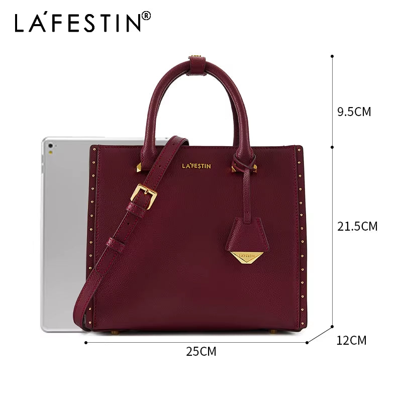 New Women Leather Tote Bags Luxury Multifunctional Versatile Ladies Fashion Shoulder Crossbody Designer Handbag