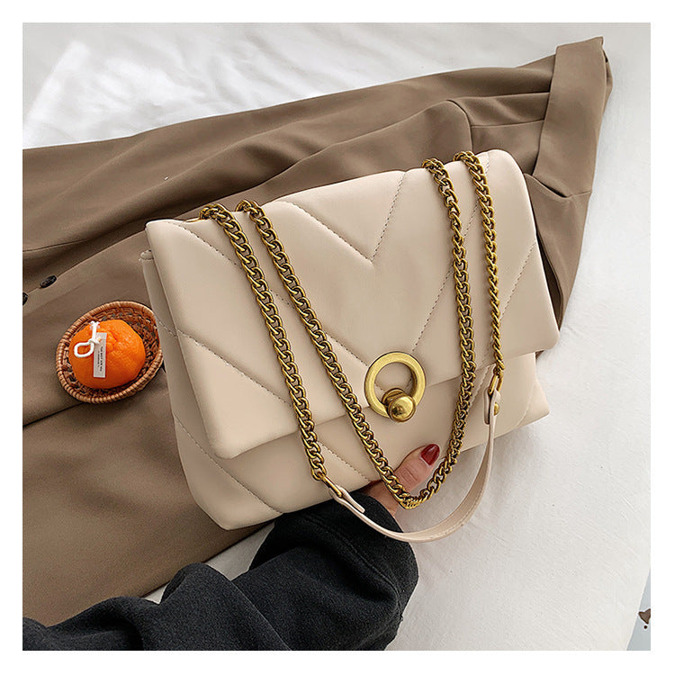 New Retro Fashion Ladies Chain One Shoulder Messenger Bag