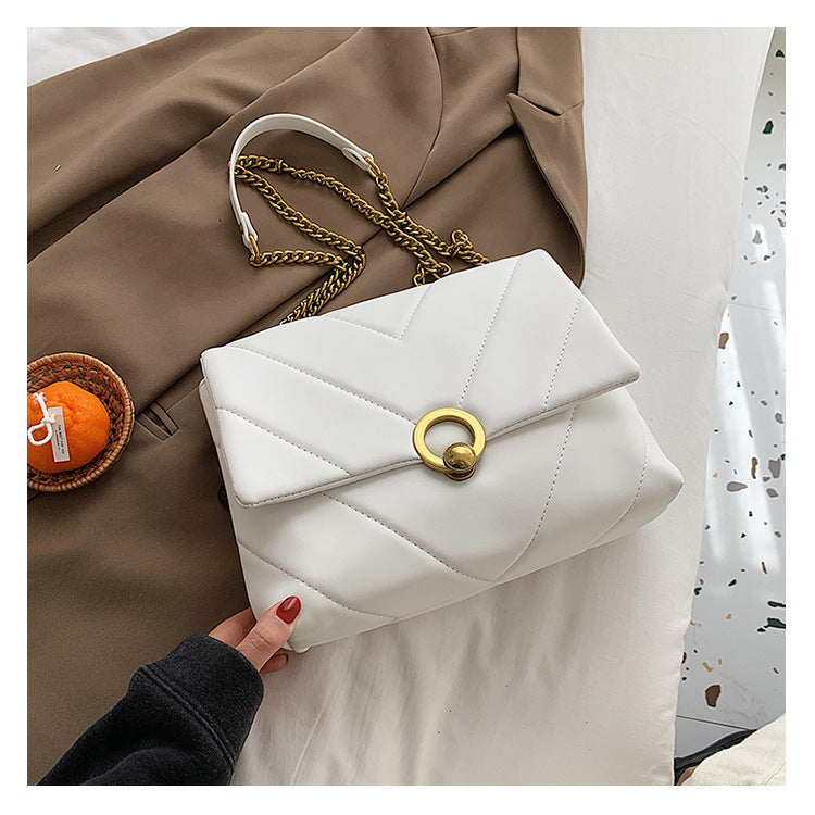 New Retro Fashion Ladies Chain One Shoulder Messenger Bag